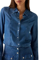 Guess Women's Classic Western Shirt
