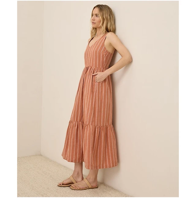 Pact Women's Organic Cotton Canopy Linen Blend Easy Tank Dress | MainPlace Mall Pact Women's Organic Cotton Canopy Linen Blend Easy Tank Dress | MainPlace Mall
