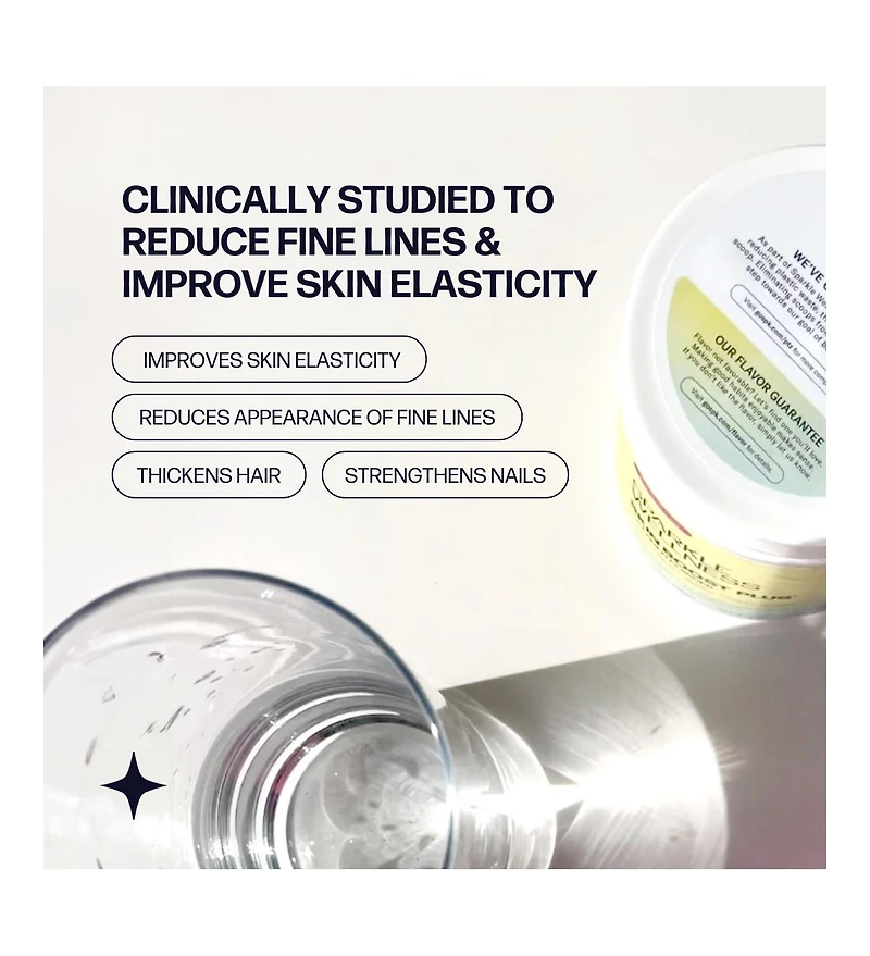 Skin Boost Plus [50-Serves] | Collagen Powder Supplement with Verisol Bioactive Hydrolyzed Peptides, Vitamin C & Hyaluronic Acid