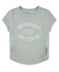 abercrombie kids Girls Ruched T-Shirt