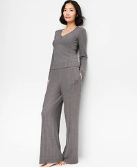 State of Day Women's Soft Rib-Knit Pajama Set, Xs-3X, Macy's Exclusive