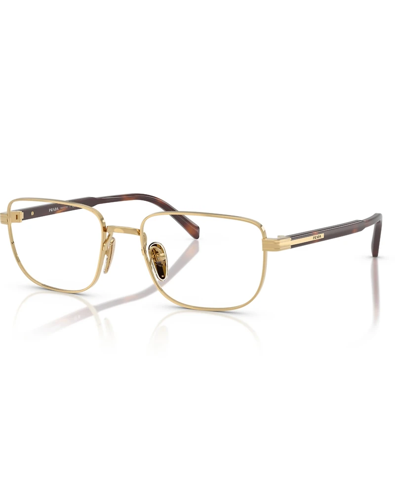 Prada Men's Rectangle Eyeglasses, Pr B51V