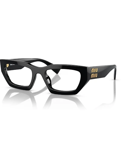 Miu Women's Irregular Eyeglasses, Mu 03XV
