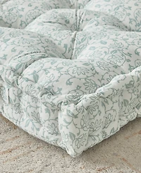 Peri Home Floor Cushion Floral Decorative Pillow, 24" x