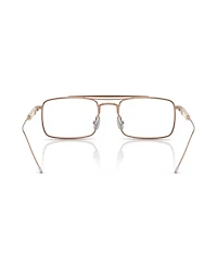 Brunello Cucinelli Unisex Rectangle Eyeglasses, BC1006T