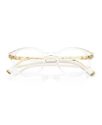 Miu Miu Women's Round Eyeglasses, Mu 02WVF