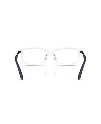 Emporio Armani Kids Men's Rectangle Eyeglasses, EK3009