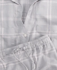 State of Day Women's Flannel Pajama Set, Macy's Exclusive