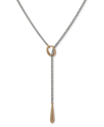 Dkny Threaded Link Y Necklace