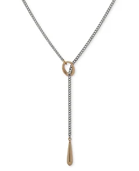 Dkny Threaded Link Y Necklace