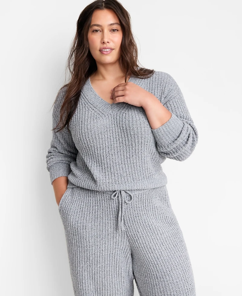 State of Day Women's Chenille Sweater & Pant Set, Xs-3X, Macy's Exclusive