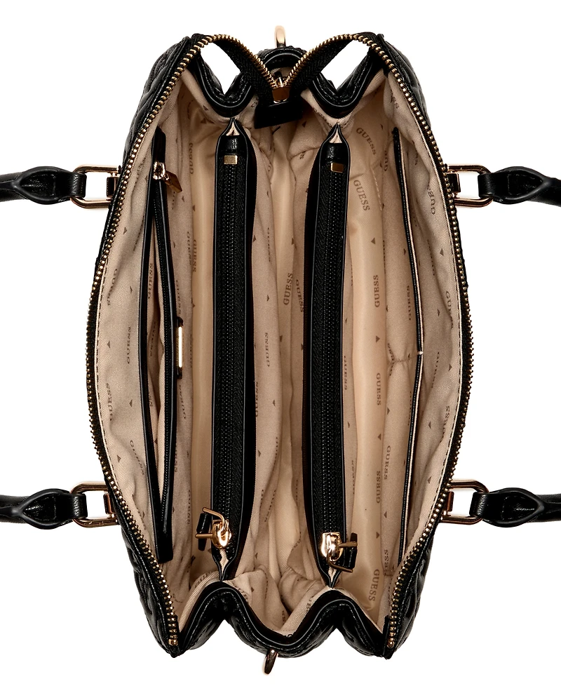 Guess Adelasia Multi Compartment Small Satchel