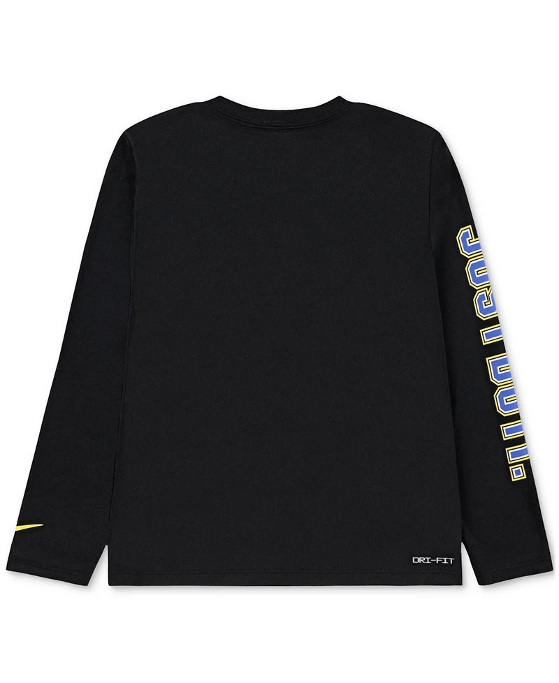Nike Toddler & Little Boys Football Graphic Long-Sleeve Dri-fit T-Shirt