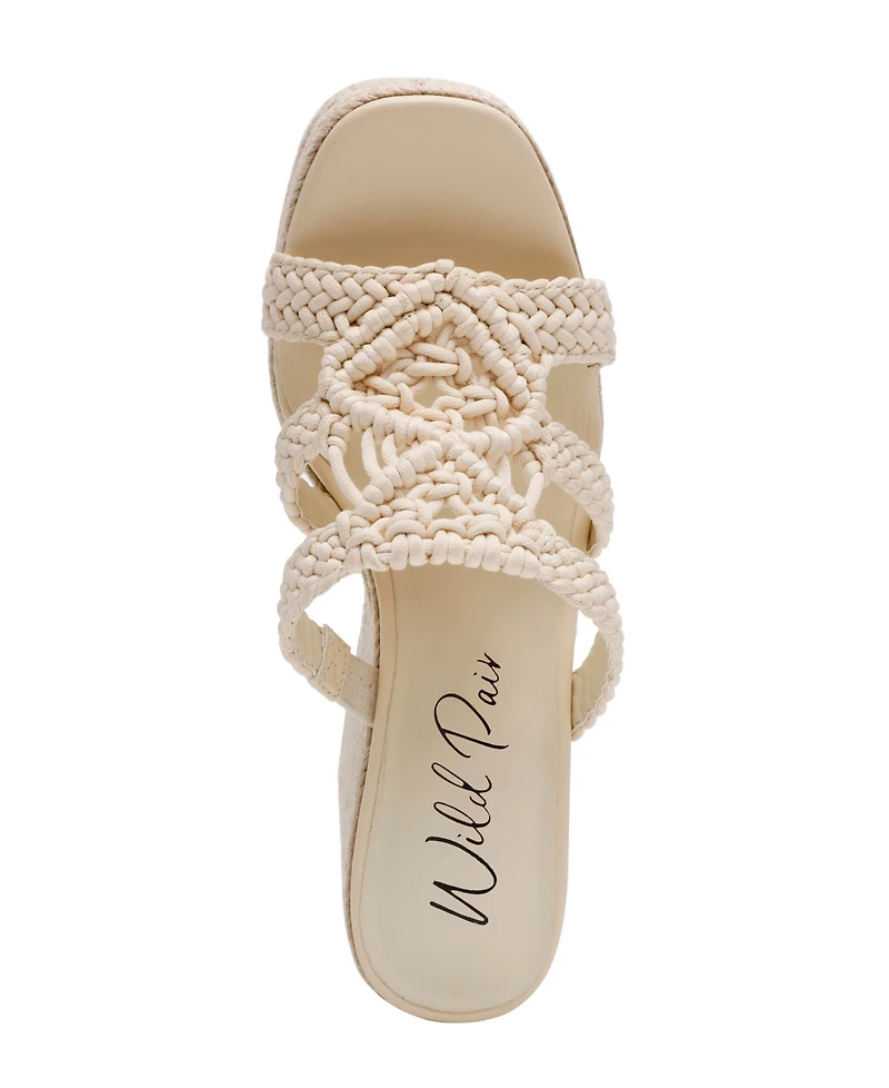 Wild Pair Women's Cally Wedge Sandals, Exclusively at Macy's