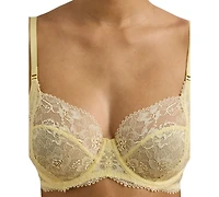 Lauren Ralph Women's Unlined Lace Full Coverage Bra 4L0026