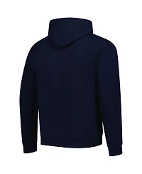 Fanatics Unlabeled Men's Navy Liberty Flames Fleece Pullover Hoodie