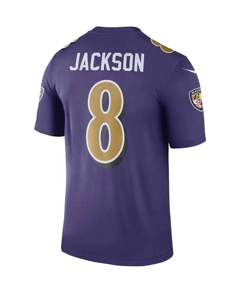 Nike Men's Lamar Jackson Purple Baltimore Ravens Alternate Legend Jersey