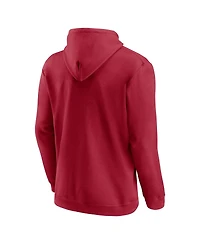 Fanatics Men's Cardinal Mit Engineers Fleece Pullover Hoodie
