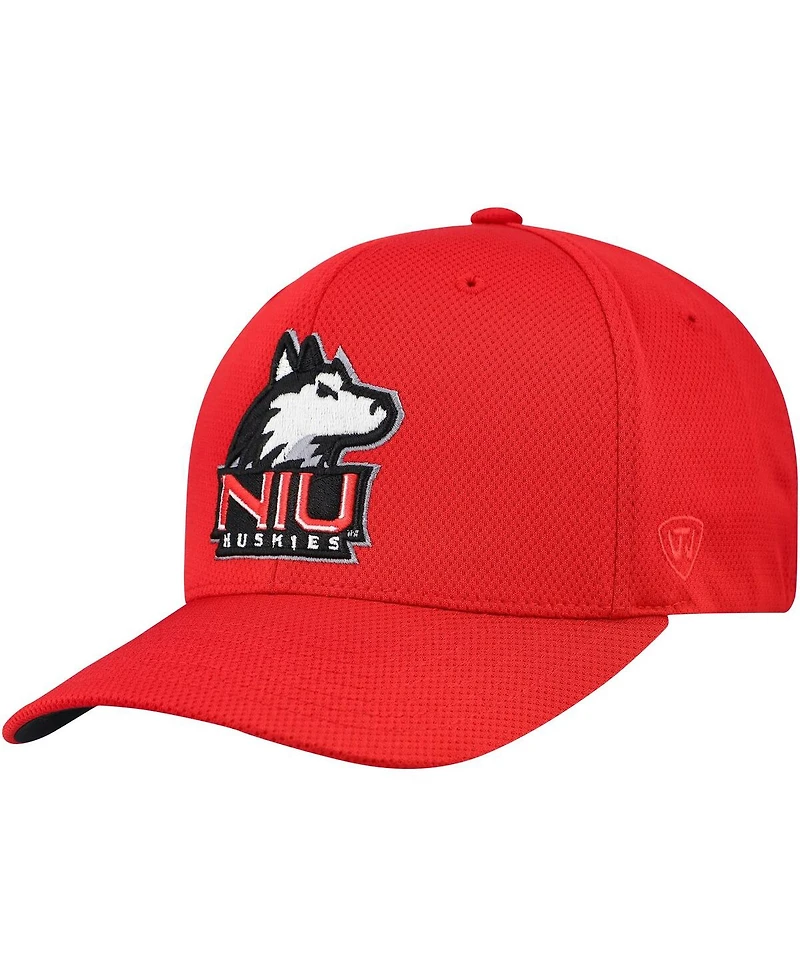 Top of the World Men's Cardinal Northern Illinois Huskies Reflex Hybrid Tech Flex Hat