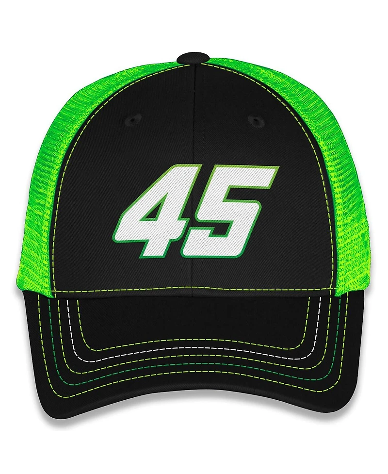 23Xi Racing Men's Black/Green Tyler Reddick Big Number Adjustable Hat
