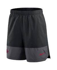 Nike Men's Black Arkansas Razorbacks 2025 Sideline Performance Shorts