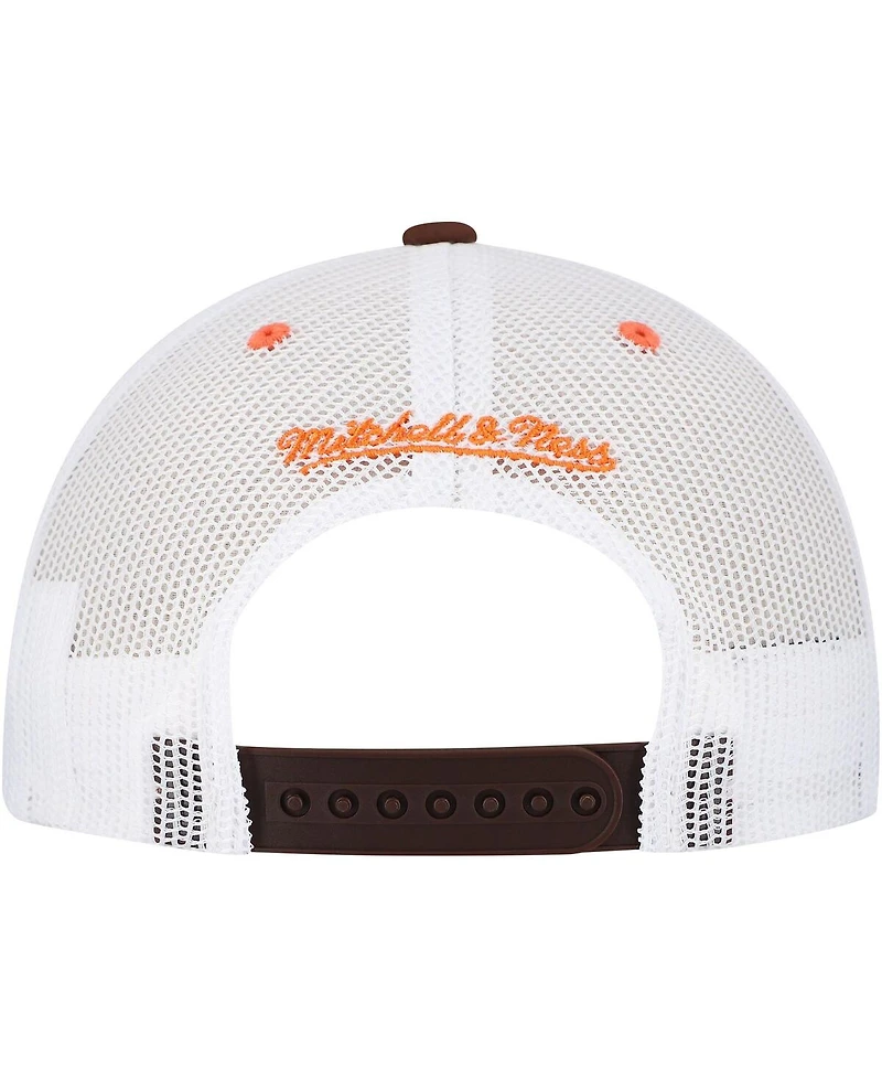 Mitchell & Ness Men's Brown San Diego Padres Sideline Trucker Adjustable Hat