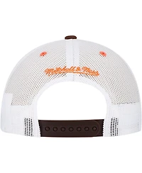 Mitchell & Ness Men's Brown San Diego Padres Sideline Trucker Adjustable Hat