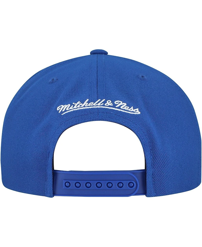 Mitchell & Ness Men's Royal Chicago Cubs Double Up Snapback Hat