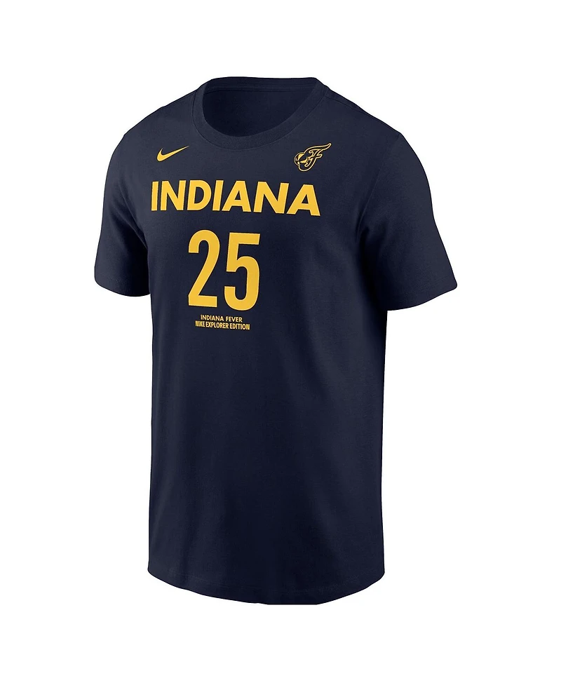 Nike Men's DeWanna Bonner Navy Indiana Fever Explorer Edition Name Number T-Shirt