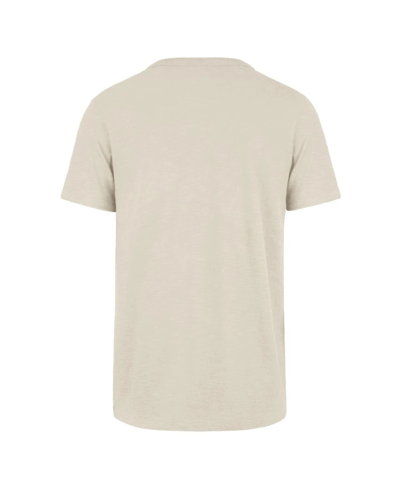 '47 Brand Men's Natural New York Rangers Hockey Player Golden Age Scrum T-Shirt