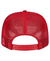 New Era Men's Red Washington Nationals Flag 9SEVENTY Coolera Stretch-Snap Hat
