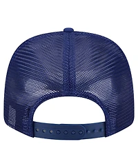 New Era Men's Royal Los Angeles Dodgers Flag 9SEVENTY Coolera Stretch-Snap Hat
