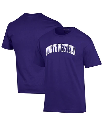 Champion Men's Purple Northwestern Wildcats Basic Arch T-Shirt