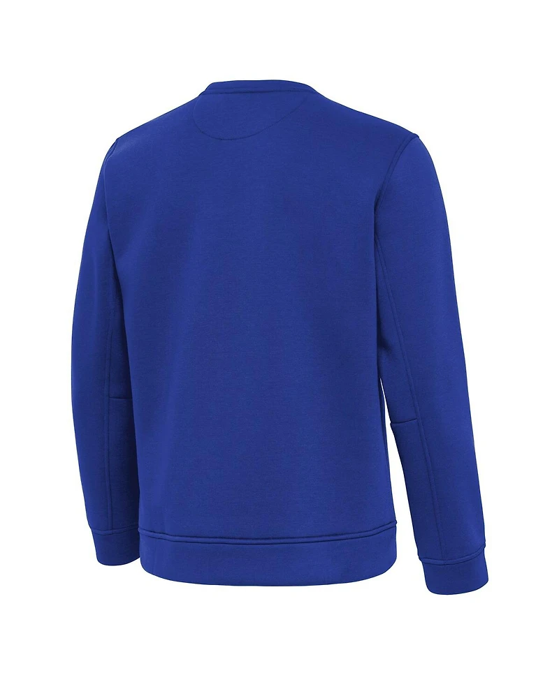 Antigua Men's Royal Los Angeles Dodgers Relevant Lightweight Pullover Sweatshirt