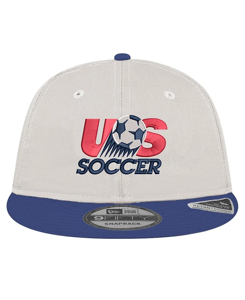 New Era Men's White Usmnt 1993 Retro-Crown 9FIFTY Adjustable Hat