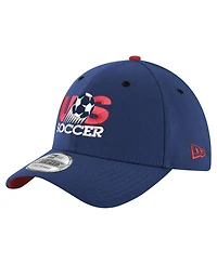 New Era Men's Navy Usmnt 1986 Retro 39THIRTY Flex Hat