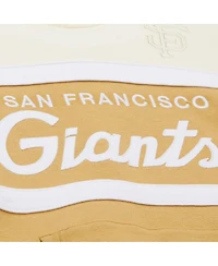 Mitchell & Ness Men's Tan/Cream San Francisco Giants Head Coach Pullover Hoodie