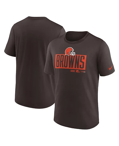 Nike Men's Brown Cleveland Browns Exceed Performance T-Shirt
