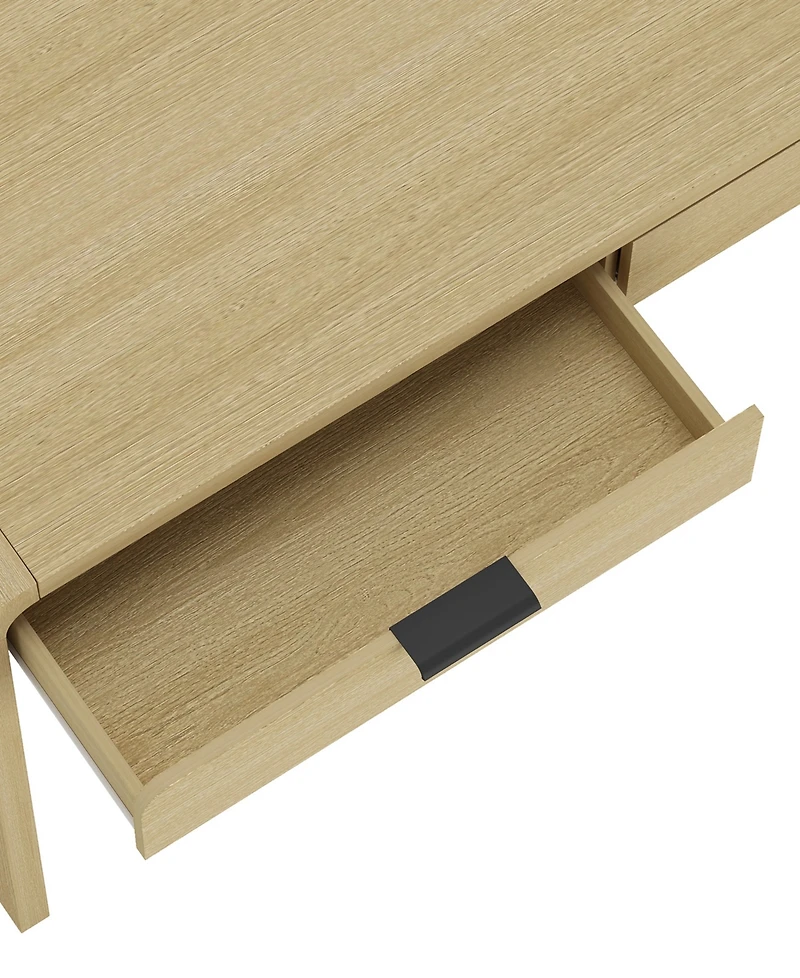 Manhattan Comfort Grace 54" Modern 2-Drawer Home Office Desk