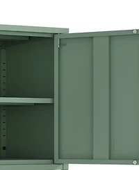 Manhattan Comfort Ava 23.6" Modern 2-Shelf Accent Cabinet