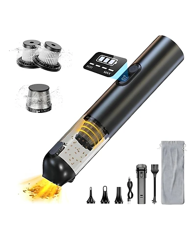 14KPA 4-in-1 Mini Cordless Vacuum Cleaner Portable Ai Handheld Vacuum with Type-c Charge for Car and House