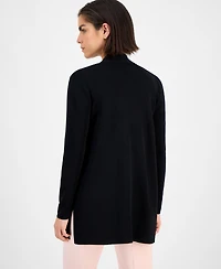 Anne Klein Women's Napa Fine Rib Pocket Cardigan