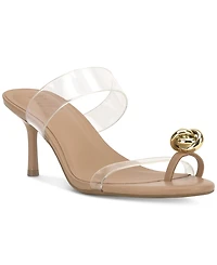 I.n.c. International Concepts Women's Brisa Embellished Vinyl Dress Sandals, Exclusively at Macy's