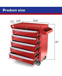 Mondawe -Drawer Rolling Tool Chest