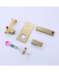 Greenspring Single-Handle Wall Mount Bathroom Faucet