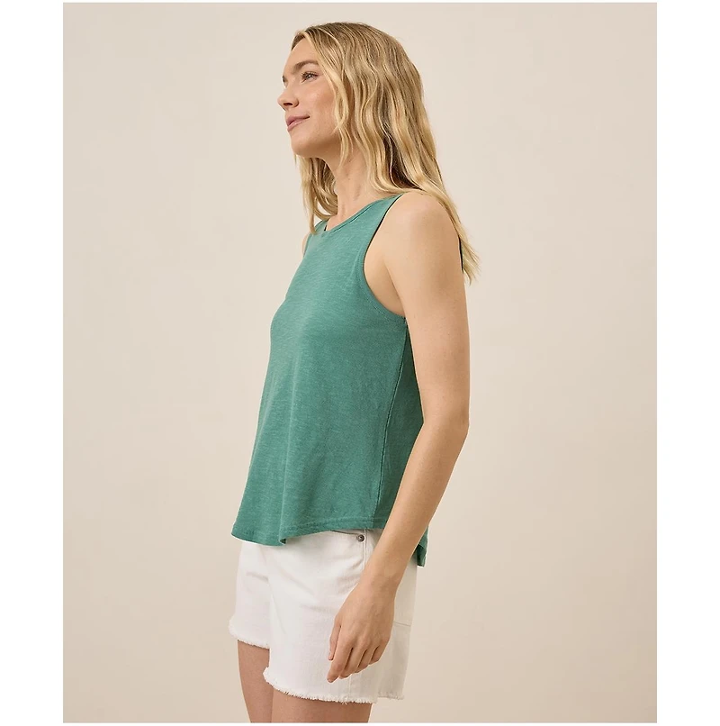 Pact Women's Organic Cotton Featherweight Slub Reversible Tank