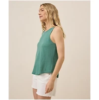 Pact Women's Organic Cotton Featherweight Slub Reversible Tank