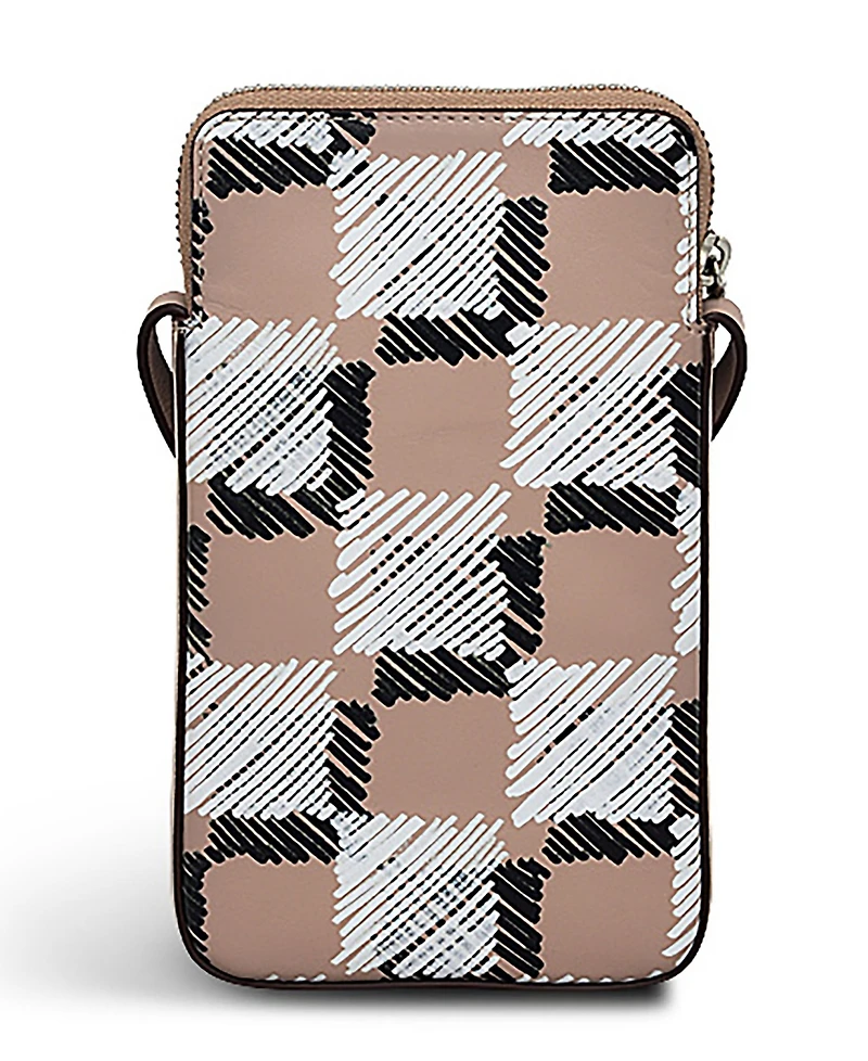 Radley London Check Me Out Mini Phone Crossbody Bag