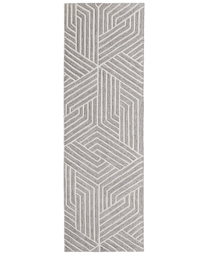 Feizy Lytton T8010 2'6"x8' Runner Area Rug