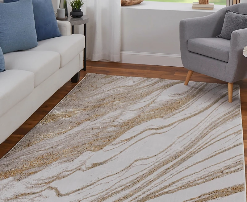 Feizy Aura 39LLF 6'7"x9'6" Area Rug